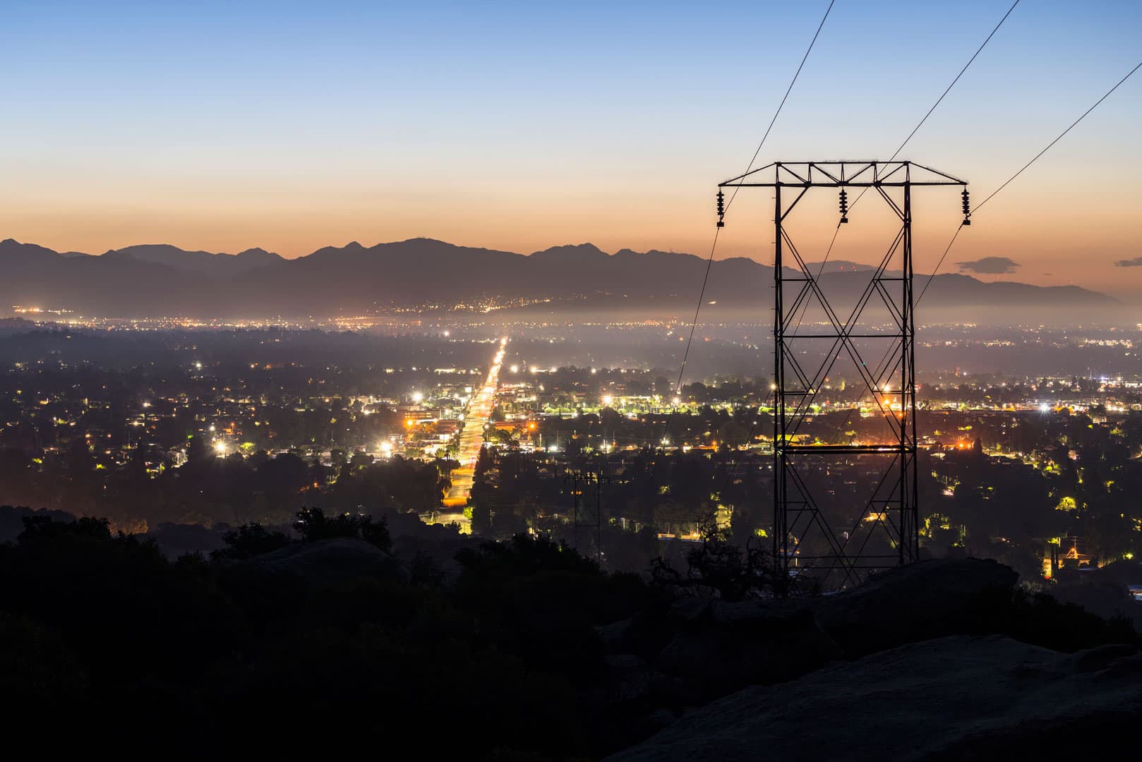 California power lines